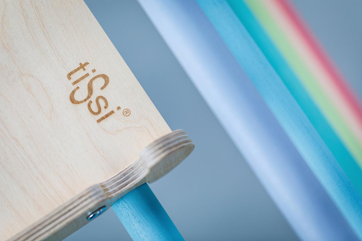 Kinderrutsche Multicolor, B/h/t: 83x38x6cm - Multicolor, Basics, Holz (83/38/6cm) - tiSsi