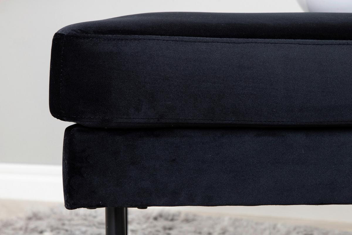 Hocker Zoom - Design, Textil/Metall (85/47/64cm) - Livetastic