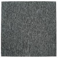 Teppichfliese Anthrazit Mustang 50x50 cm Florhöhe 3 mm - Anthrazit, Basics, Textil (50/50cm)