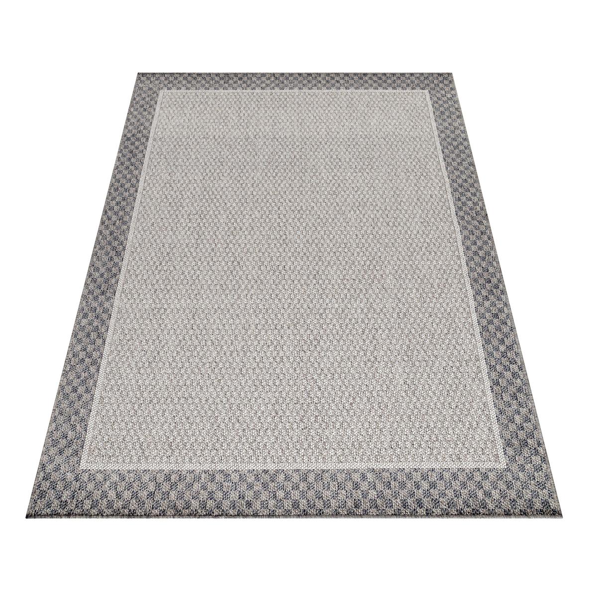 Flachwebteppich Aruba - Creme, Design, Textil (80/150cm)