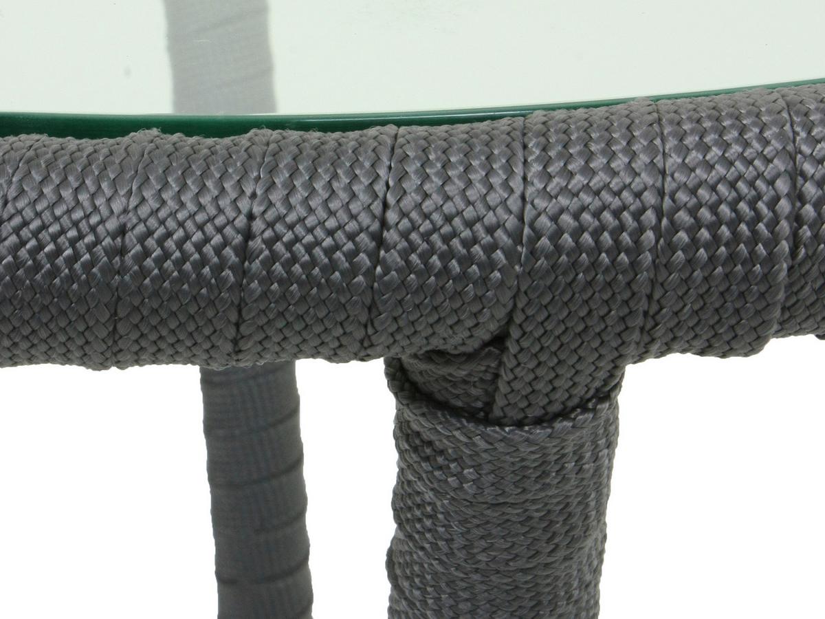 Gartenset Piräus - Schwarz/Weiß, Basics - Gardenson