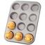 Muffinform für 12 Stück - Silberfarben, KONVENTIONELL, Metall (25/38cm) - Zenker Muffinform für 12 Stück - Silberfarben, KONVENTIONELL, Metall (25/38cm) - Zenker