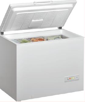 Gefriertruhe Pfh Weiß Bxhxt: 101x91,6x69,8cm Mit Beleuchtung - Weiß, Basics, Kunststoff/Metall (101/91,6/69,8cm) - Privileg