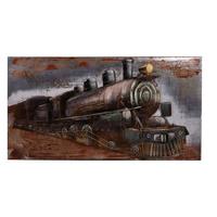 Metallbild Multicolor B: 140 cm - Multicolor, Basics, Metall (140/70/5cm)