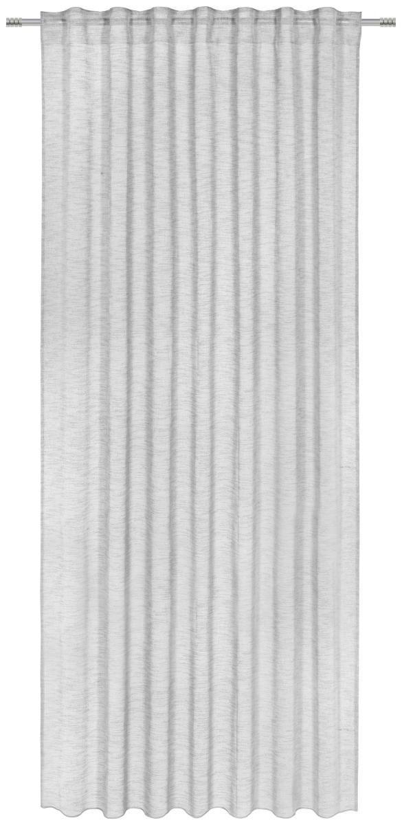 HOTOVÝ ZÁVES Sigrid, 140/300cm, sivá - sivá, Modern, textil (140/300cm) - Premium Living
