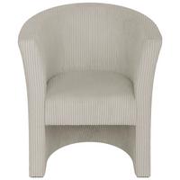 Koktailové kreslo PAUL, krémový menčester ZOOM - čierna/krémová, Konventionell, kompozitné drevo/textil (70/76/64cm) - P & B