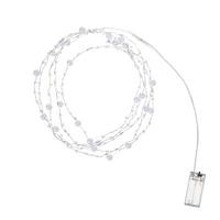 Světelný řetěz 20LED/teplá bílá - průhledné, Konvenční, kov/plast (180cm) - Mömax