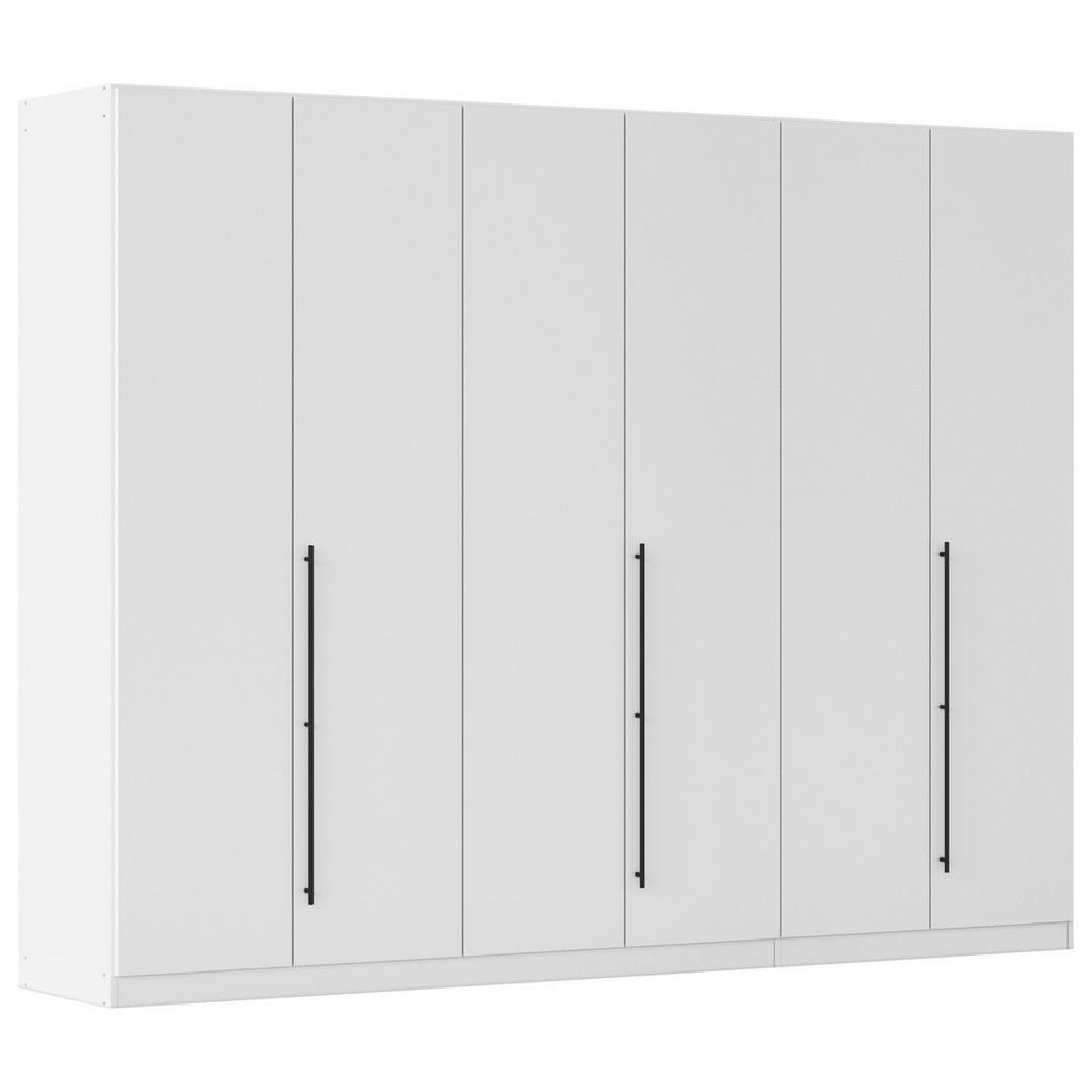 Kleiderschrank Safari Weiß B: 271cm