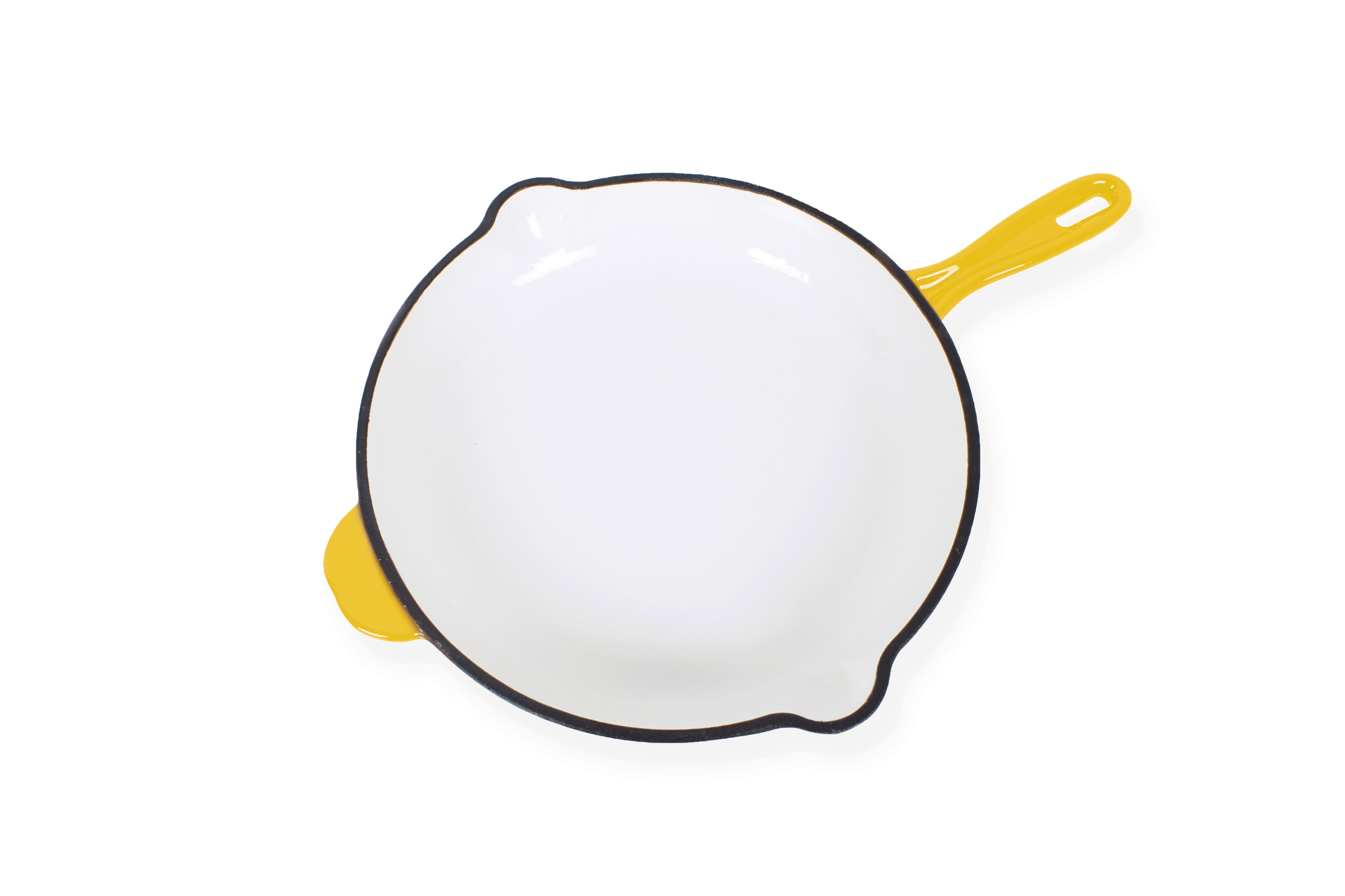 PÁNEV NA SMAŽENÍ ELIANA - žlutá, Basics, kov (42,5/27/4,5cm) - Echtwerk