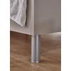 Sada nohou LEVEL BEDS 4 ks, hliníková barva - barvy hliníku, Moderní, kov