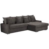 ROHOVÁ SEDAČKA SALVADOR - farba wenge/tmavohnedá, Modern, kov/drevo (293/164cm) - MID.YOU