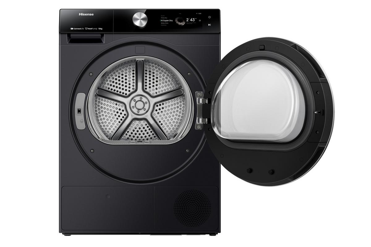 Wärmepumpentrockner Dh7s107bb - Schwarz, Basics, Glas/Kunststoff (59,5/84,5/64cm) - Gorenje