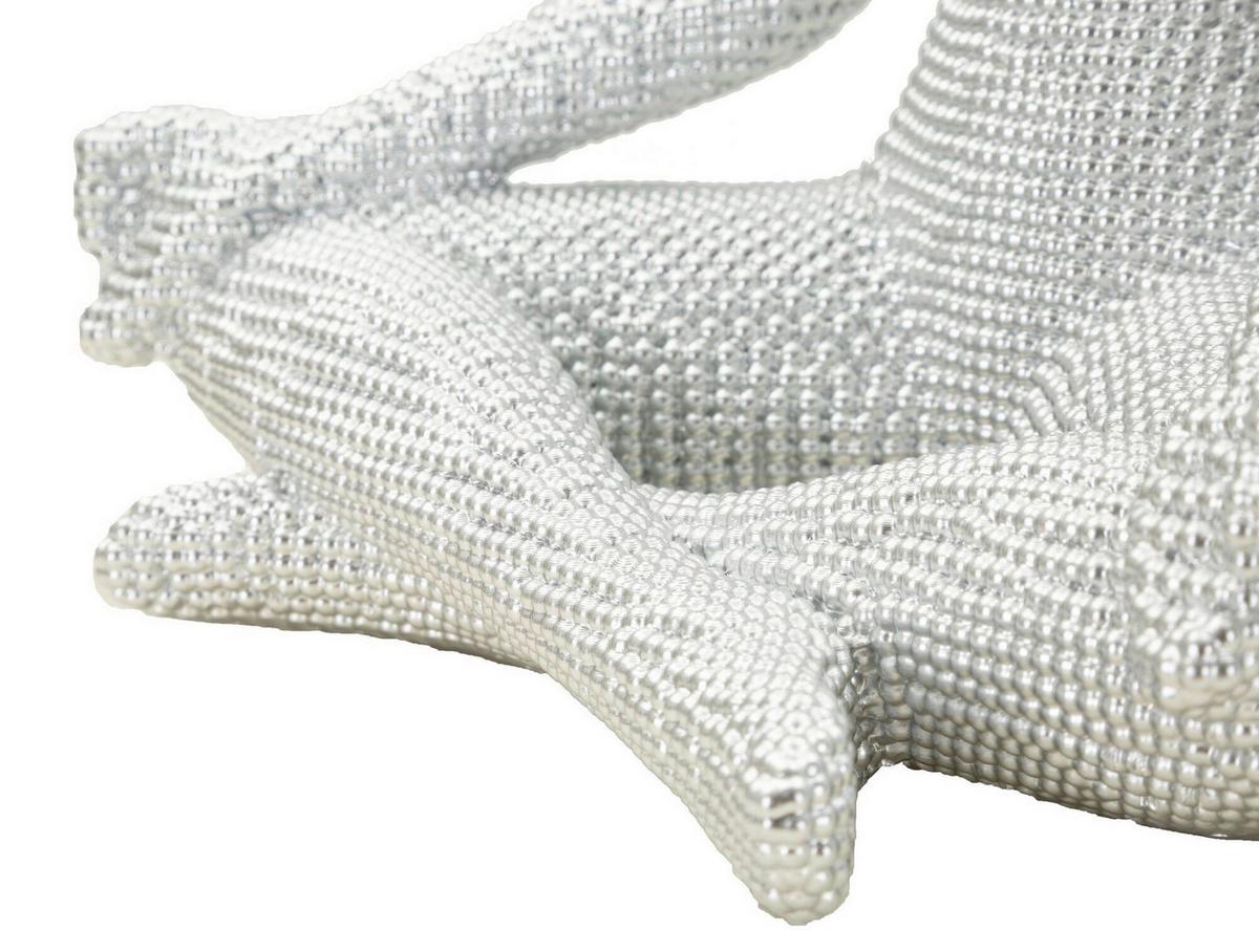 Skulptur Kunststoff, Weiß - Basics, Kunststoff (20.5/23/15.5cm)