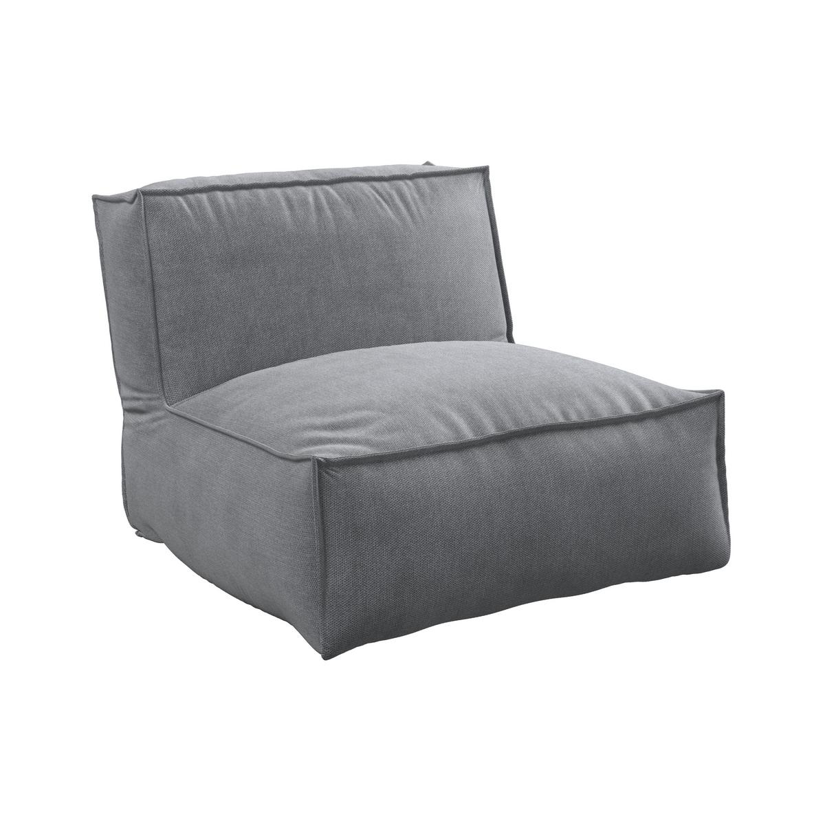 Loungegarnitur Xxl - Grau, MODERN, Textil (95/80/95cm) - Beldano