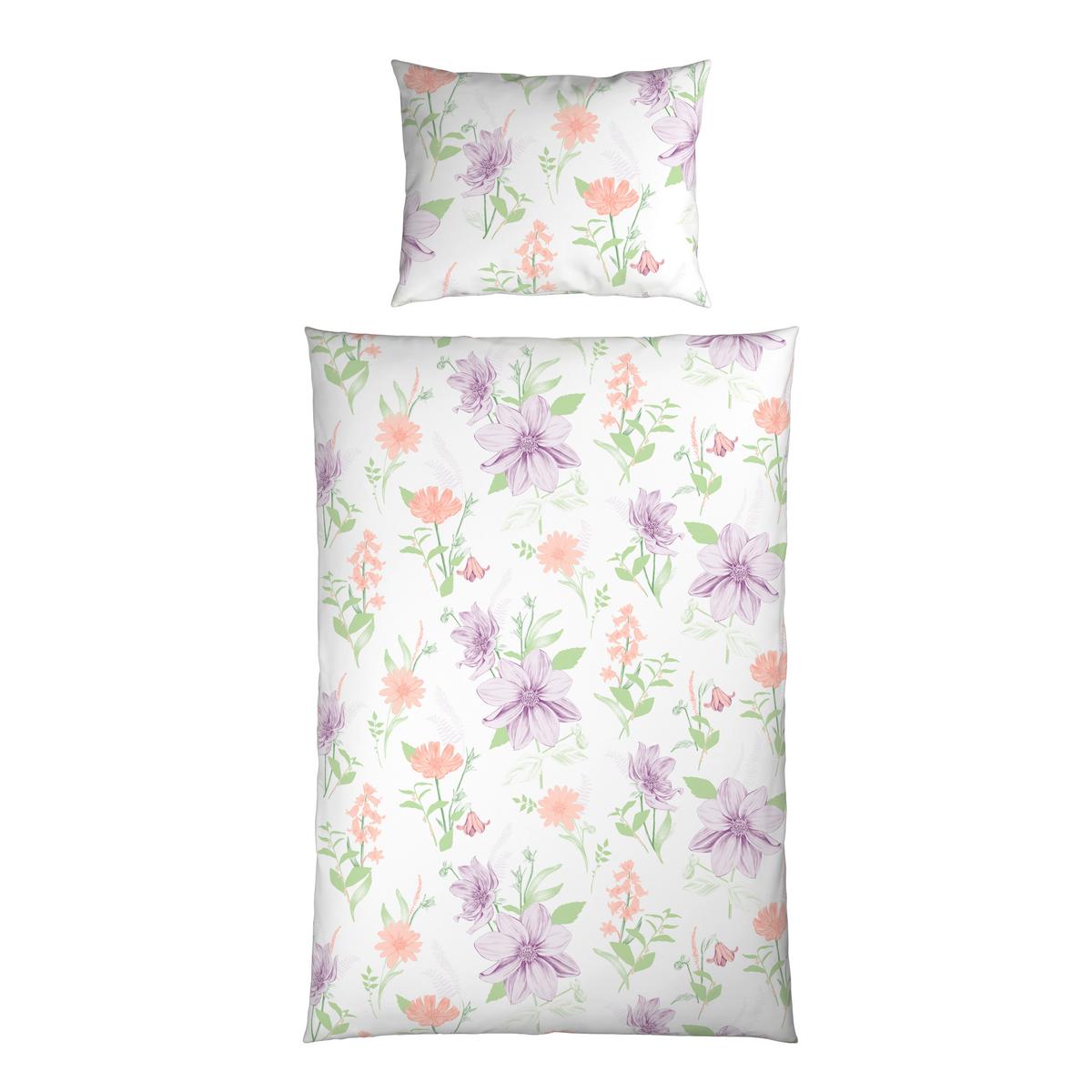 Bettwäsche Maila - Beere, MODERN, Textil - Luca Bessoni