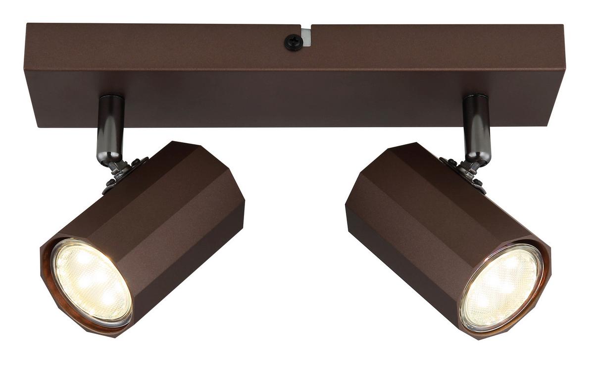 Strahler 57919-2 - Bronzefarben, Design, Metall (26/6/14,5cm) - Globo