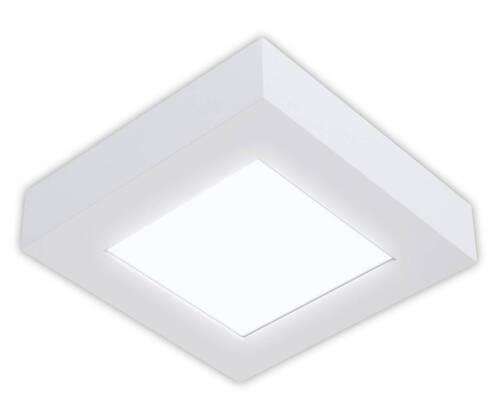 LED-Deckenleuchte L: 17 cm 1-Flammig - Weiß, Design, Kunststoff/Metall (17cm) - Näve