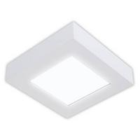 Led-deckenleuchte L: 17 Cm 1-Flammig - Weiß, Design, Kunststoff/Metall (17cm) - Näve