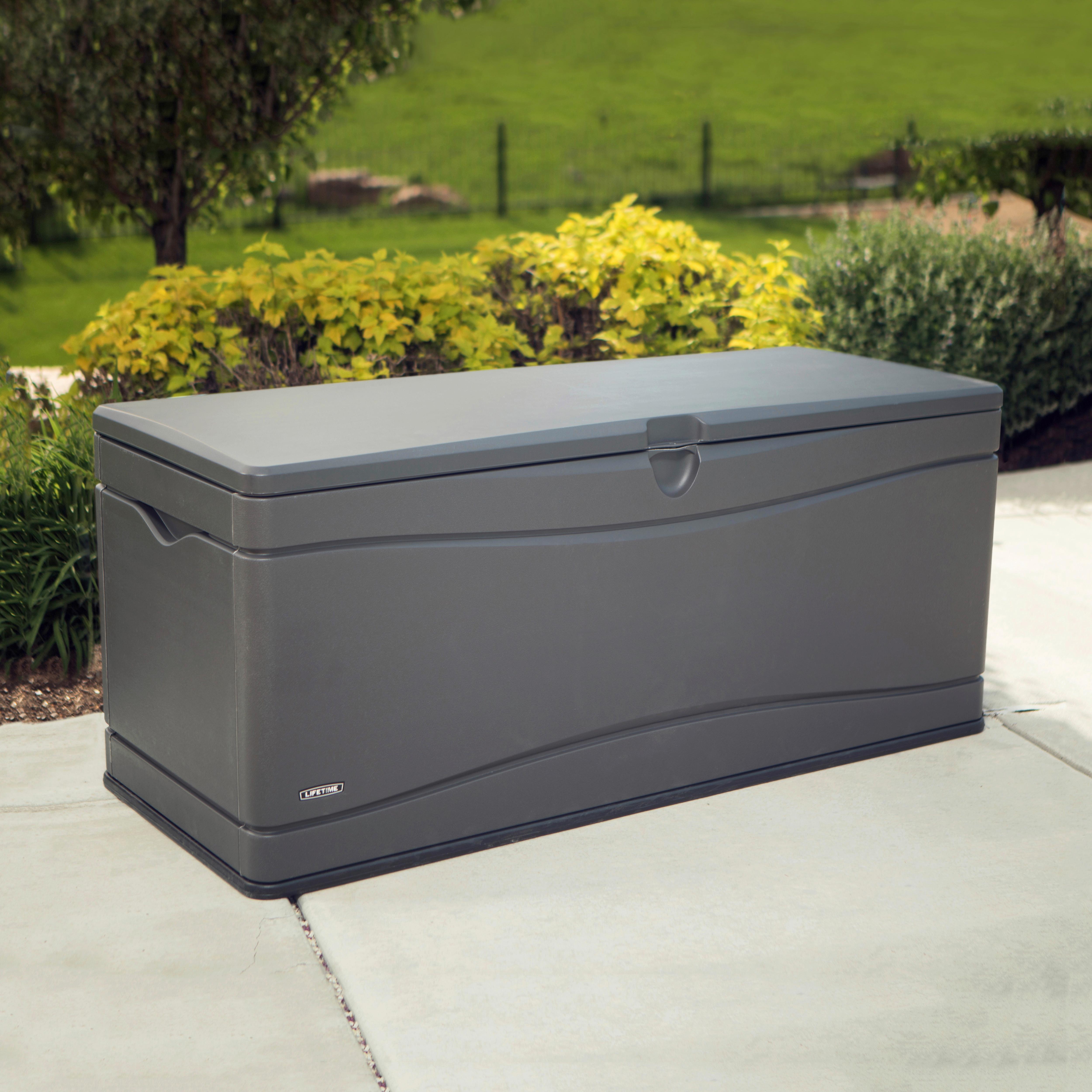 Kissenbox Kissenbox Xxl 495 L - Anthrazit, Basics, Kunststoff (153/68/61cm)