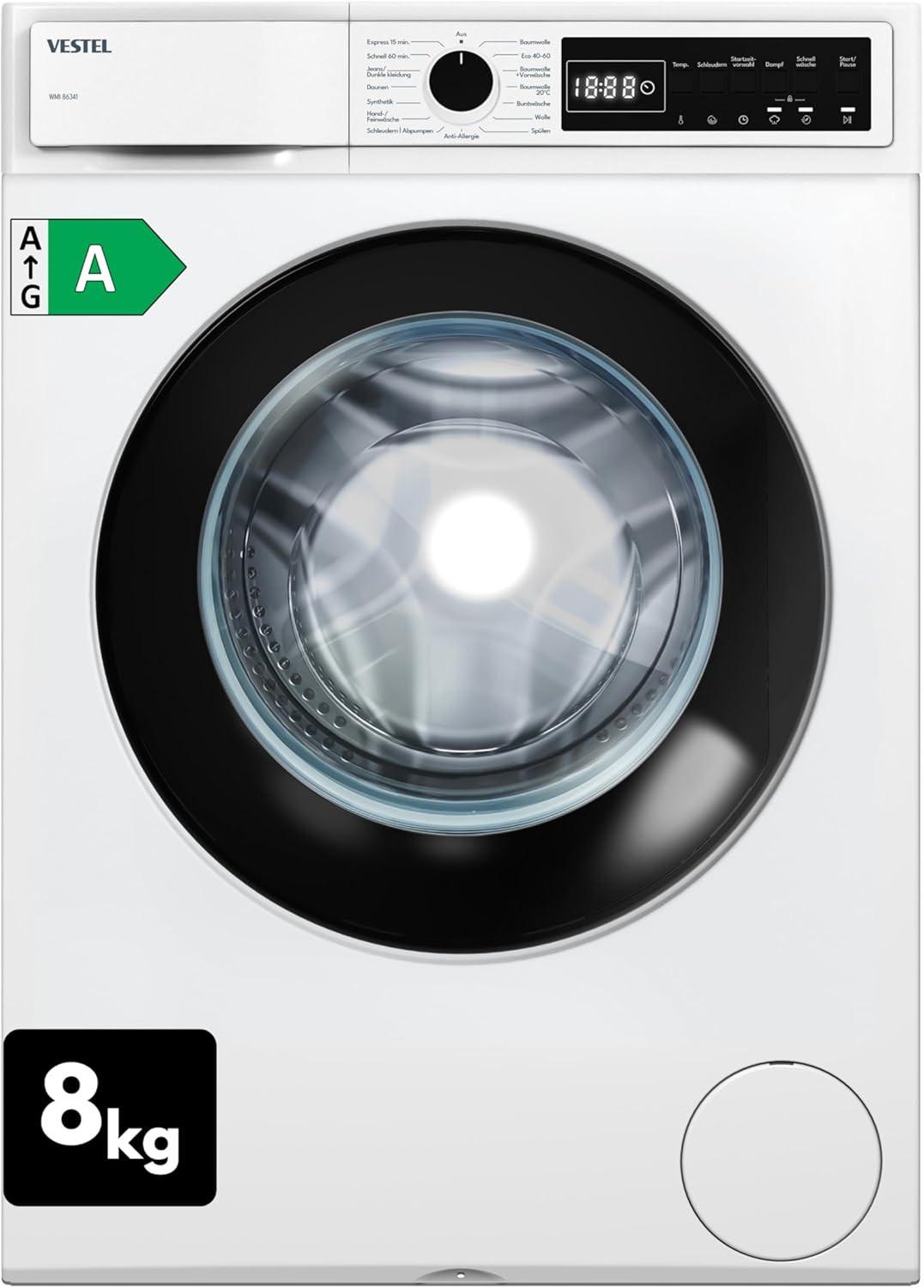 Waschmaschine Wmi 86341 - Weiß, Basics (60/85/56cm) - Vestel