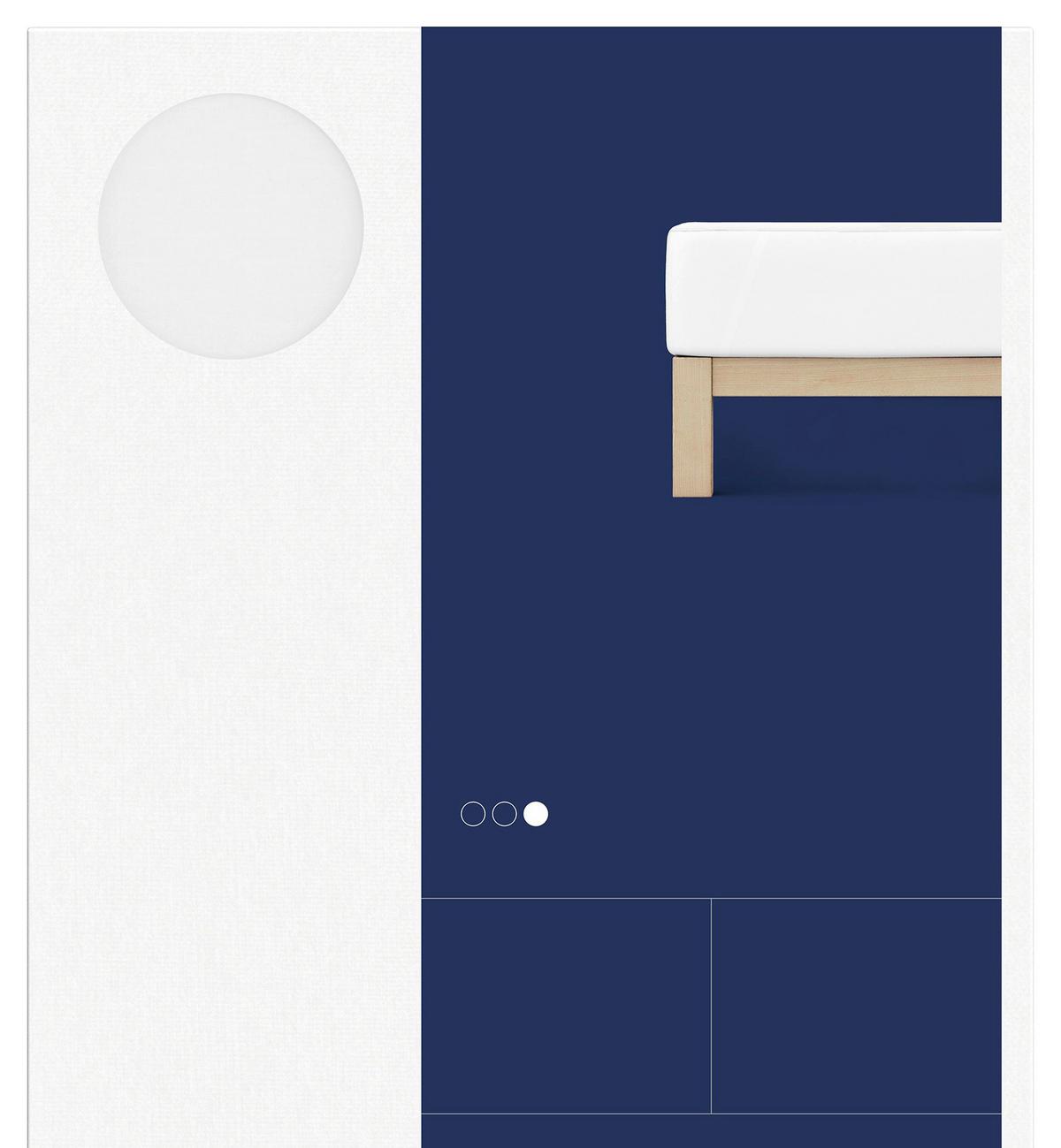 Matratzenauflage Baselayer Pro Molton - Weiß, Basics, Textil (100/200cm) - Schlafgut