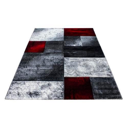 Webteppich Rot Naturfaser Hawaii 80x150 cm