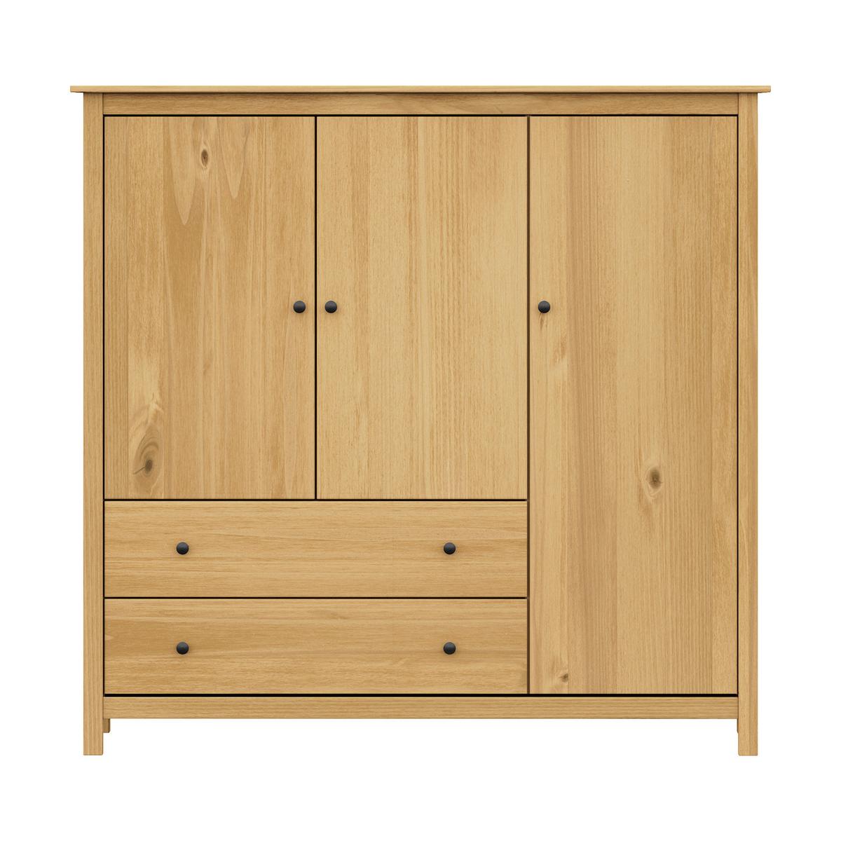 KOMMODE KOMMODE KIEFERNHOLZ 142X137 CM - Naturfarben/Honig, Basics, Holz (142/137/45cm) - Livetastic