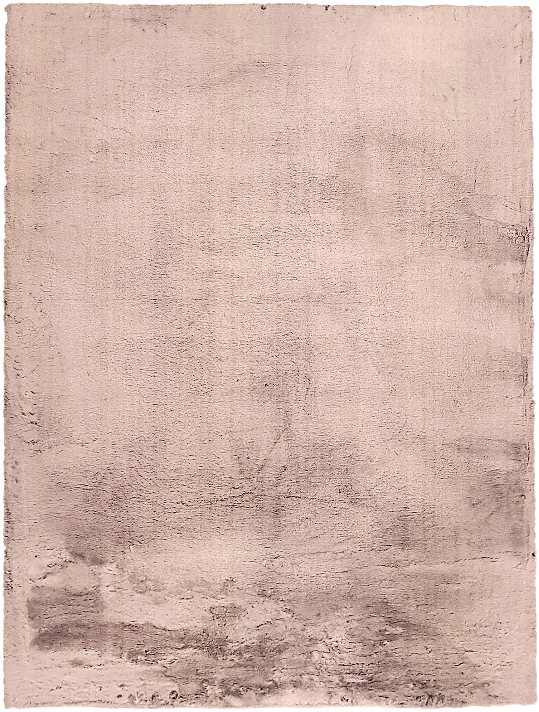 Fellteppich Misha Beere 120x160 cm Polyester - Beere, Textil (120/160cm) - Luca Bessoni