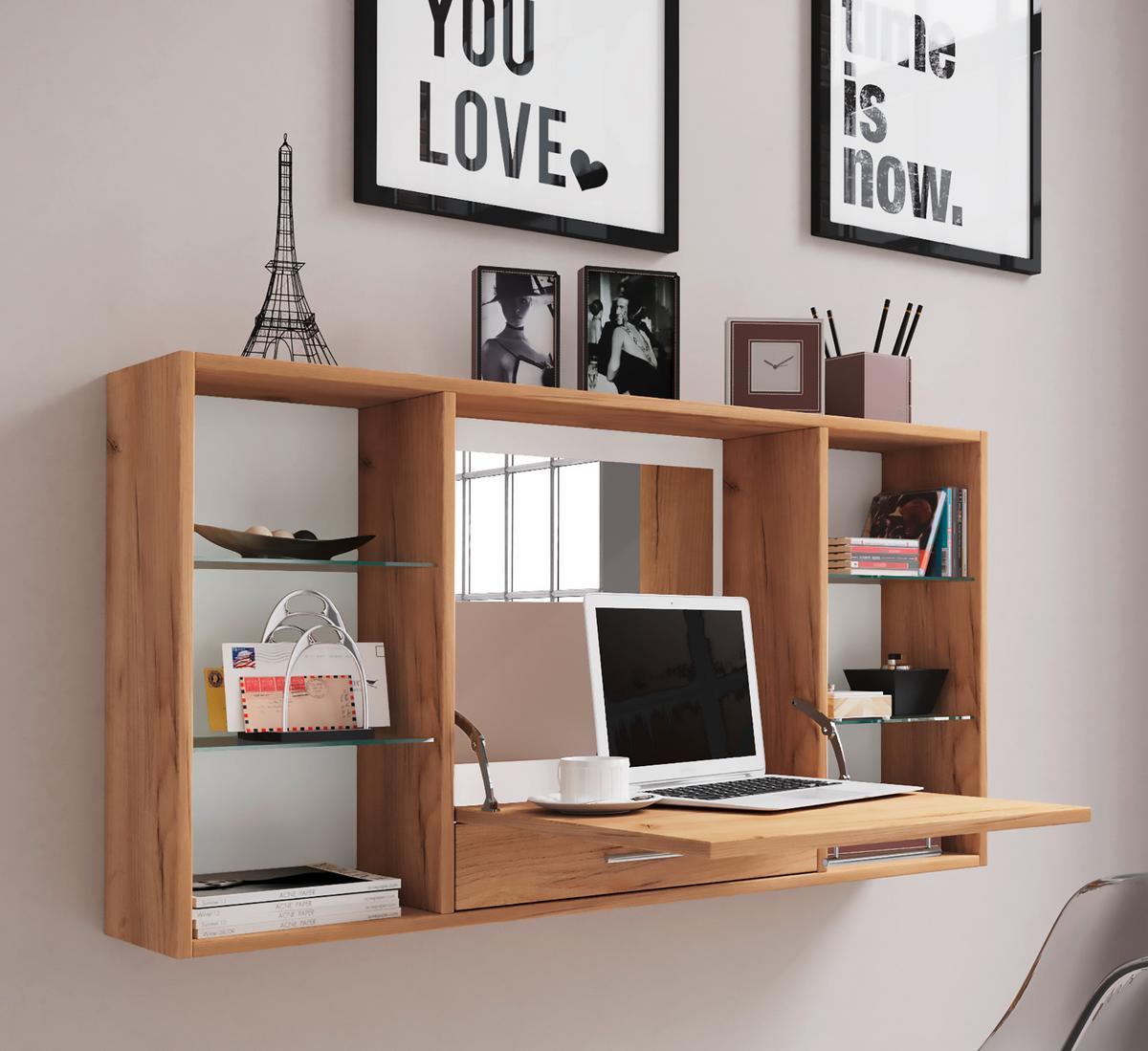 Laptoptisch Teala Honigeiche B: 19,7 cm - Honigeiche, MODERN, Holzwerkstoff (115/19,7/60cm) - MID.YOU