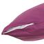 Kissenhülle Antoinette - Bordeaux/Lila, KONVENTIONELL, Textil (70/90cm) - Ombra