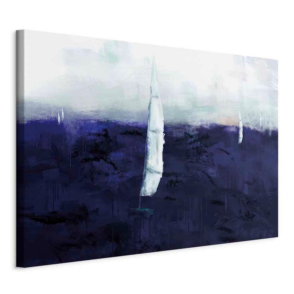 Leinwandbild Maritime Memory Blau Grauweiß B: 120 Cm