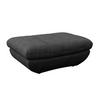 Hocker Park - Anthrazit/Schwarz, MODERN, Textil (107/75cm) - Luca Bessoni