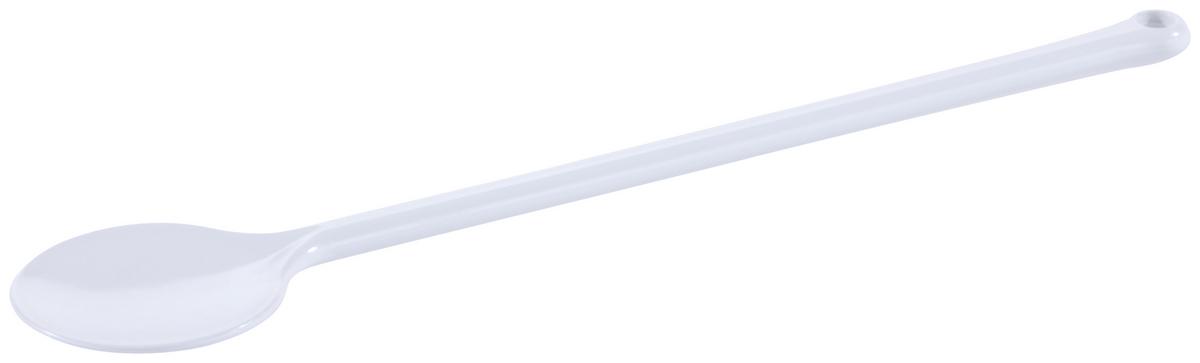 Főzőkanál Műanyag - fehér, Konventionell, műanyag (30cm)
