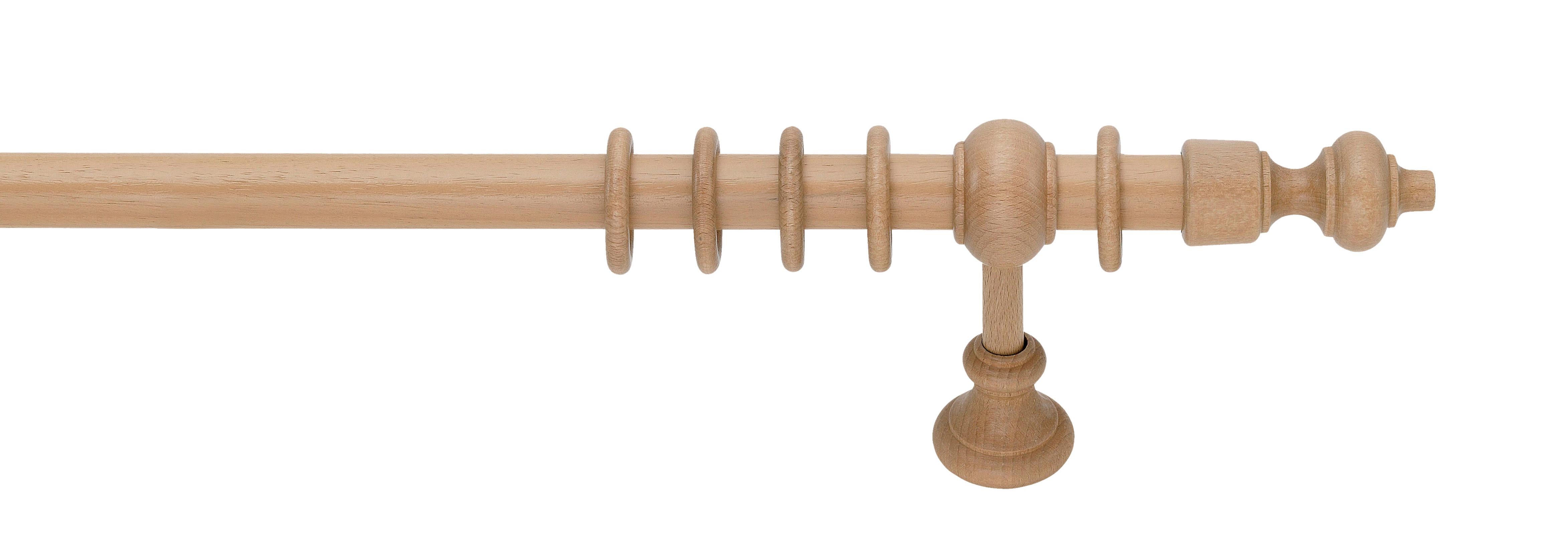 Rundstangengarnitur Benno Holz/Eichefarben L: 180 cm
