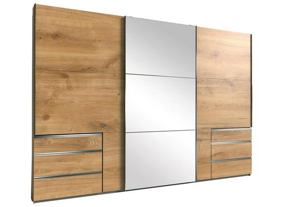Schwebetürenschrank Level 36a 300cm Eiche Dekor - Eichefarben, MODERN, Holzwerkstoff (300/216/65cm) Schwebetürenschrank Level 36a 300cm Eiche Dekor - Eichefarben, MODERN, Holzwerkstoff (300/216/65cm)