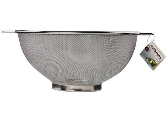 Küchensieb Ludmilla - Edelstahlfarben, KONVENTIONELL, Metall (26cm) - Fackelmann Küchensieb Ludmilla - Edelstahlfarben, KONVENTIONELL, Metall (26cm) - Fackelmann