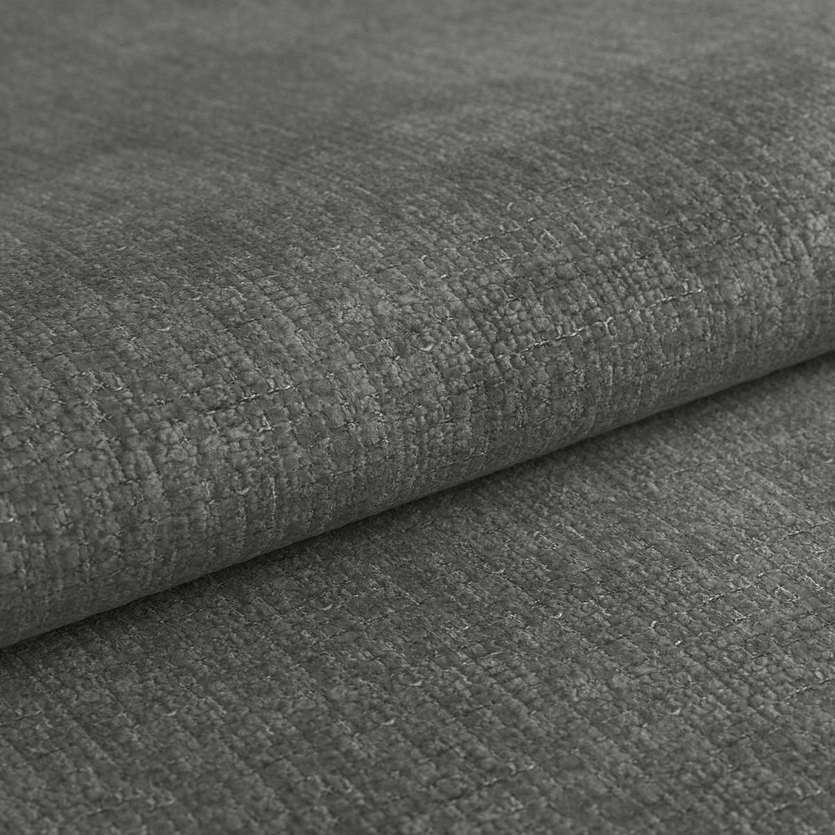 Schlafsofa Kairo Grau, Lf: ca. 190x150cm - Schwarz/Grau, ROMANTIK / LANDHAUS, Holz/Kunststoff (230/90/115cm) - James Wood