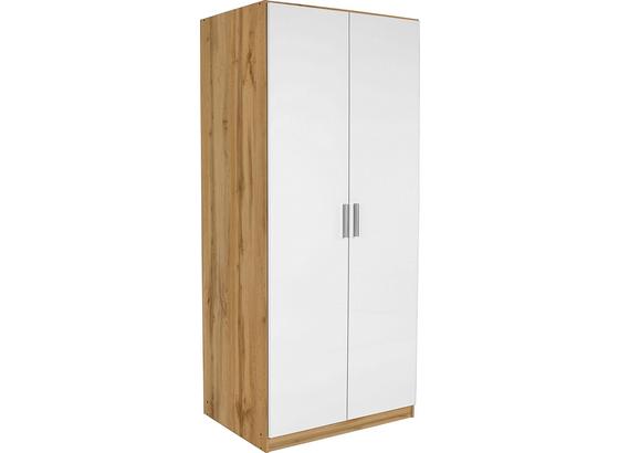 Skříň Šatní Celle, 2-türig - bílá/barvy dubu, Moderní, kompozitní dřevo (91/197/54cm) Skříň Šatní Celle, 2-türig - bílá/barvy dubu, Moderní, kompozitní dřevo (91/197/54cm)