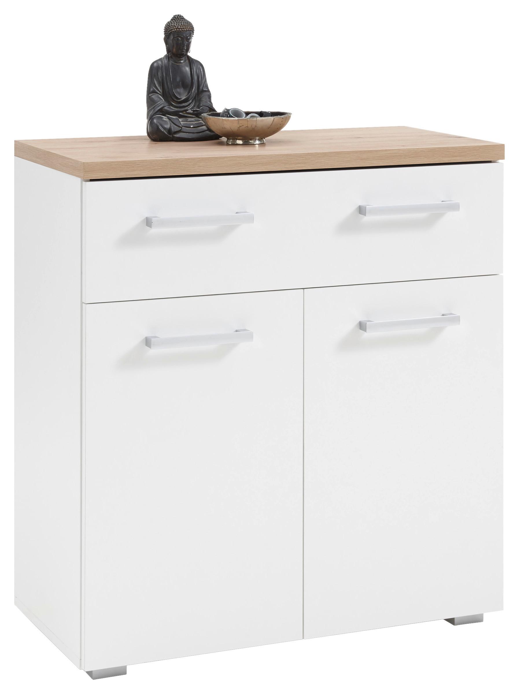 Schuhschrank in Weiß mit zwei Türen online kaufen