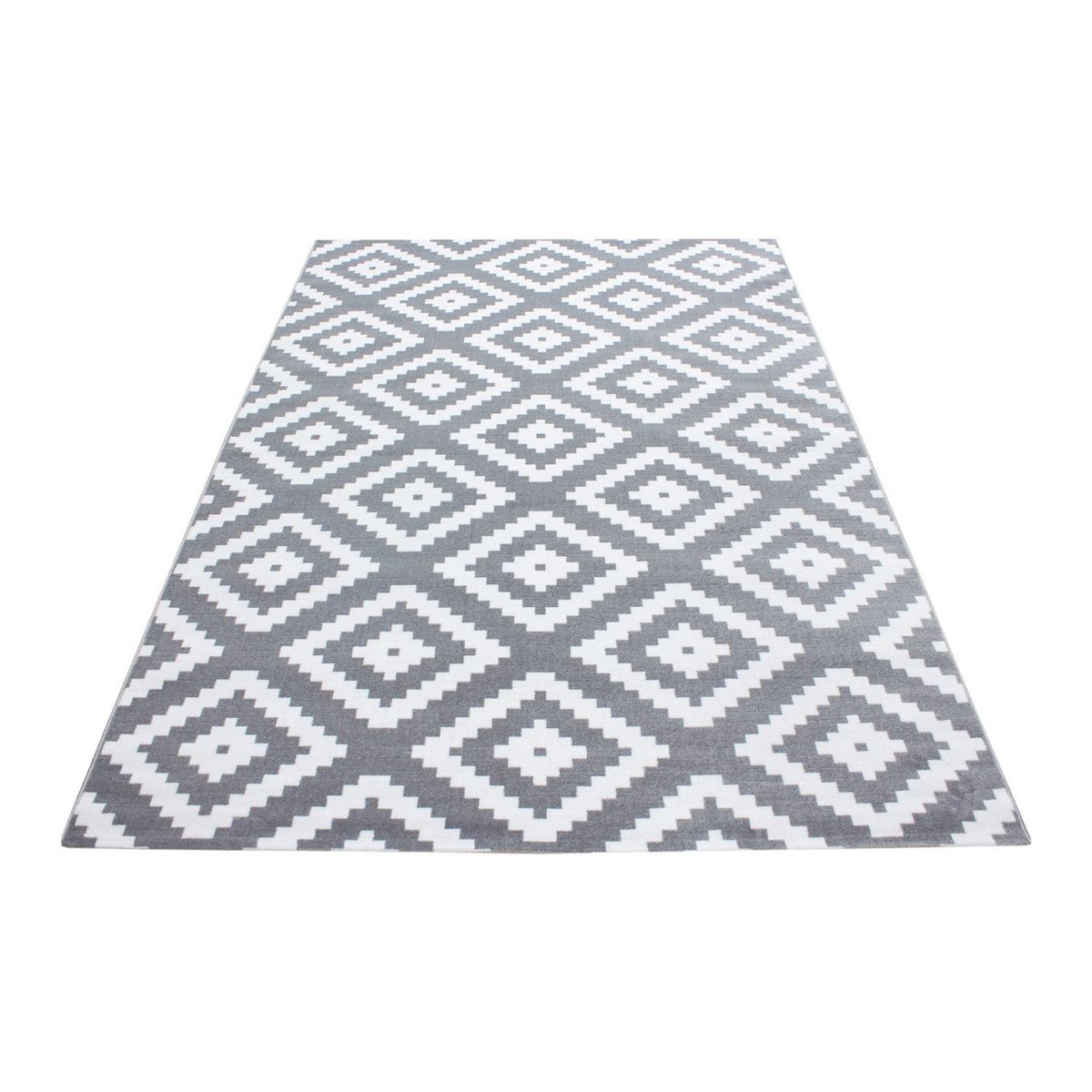 Tkaný koberec 200x290 cm - sivá, Konventionell, textil (200/290cm) - Novel