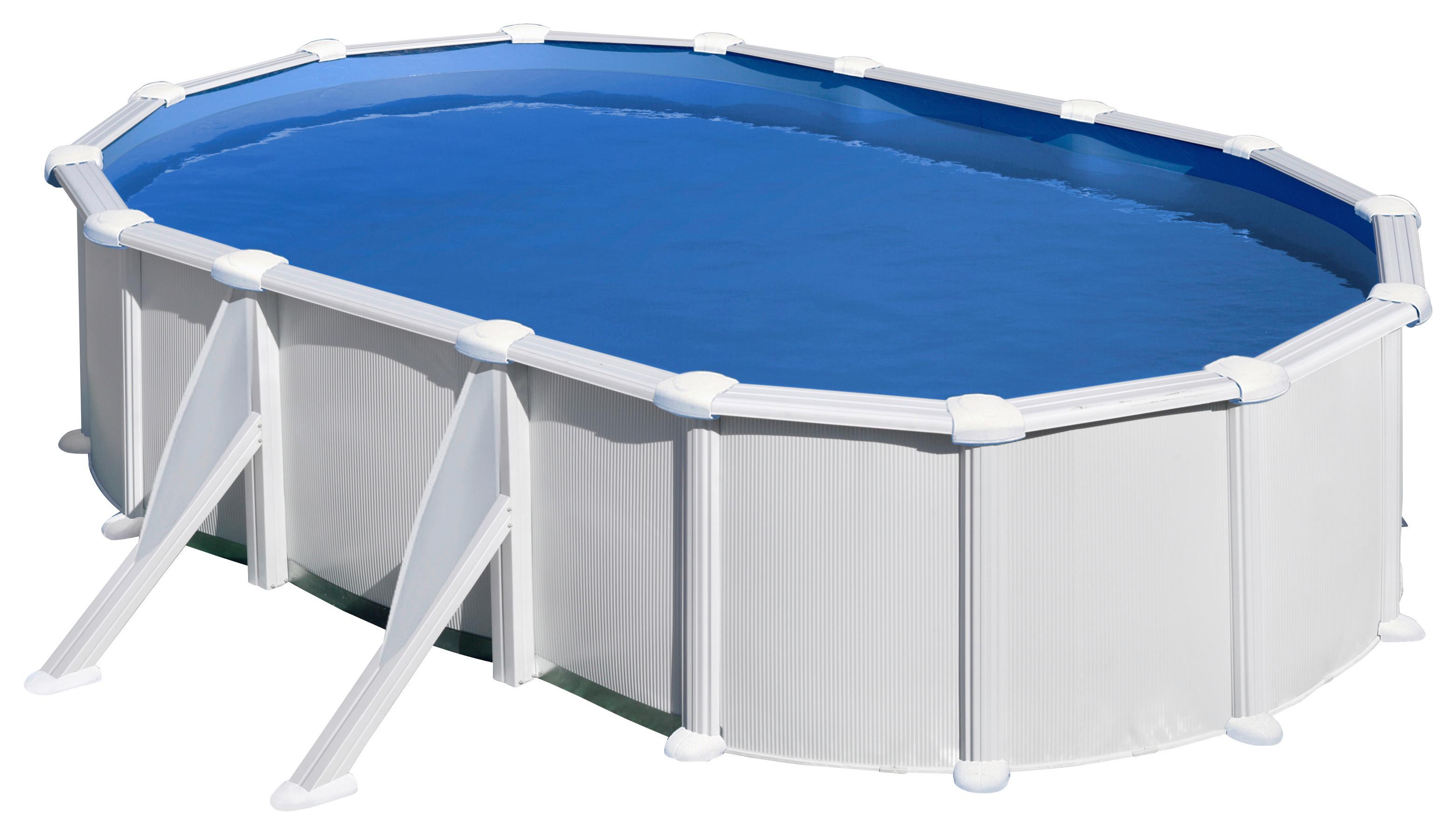 Pool-Set Gre Pool Kitprov508 - Weiß, KONVENTIONELL, Metall (527/500/132cm) - Gre