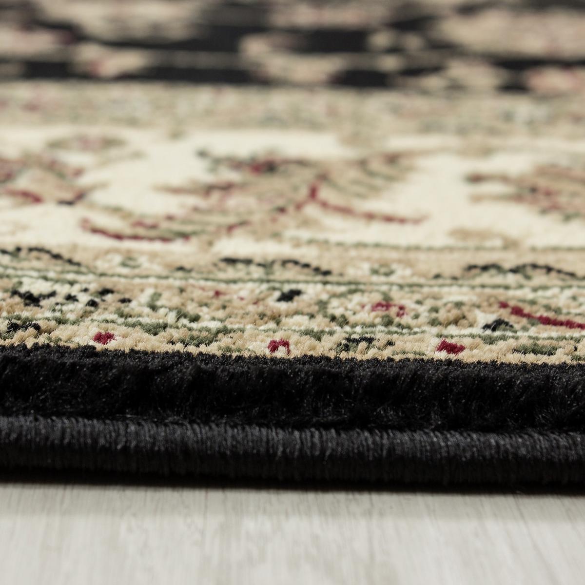 Orientalischer Webteppich Schwarz Marrakesh 200x290 Cm - Schwarz, KONVENTIONELL, Textil (200/290cm)