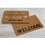 Rohožka Welcome - prírodné farby, textil/plast (40/60cm) - Mömax modern living Rohožka Welcome - prírodné farby, textil/plast (40/60cm) - Mömax modern living