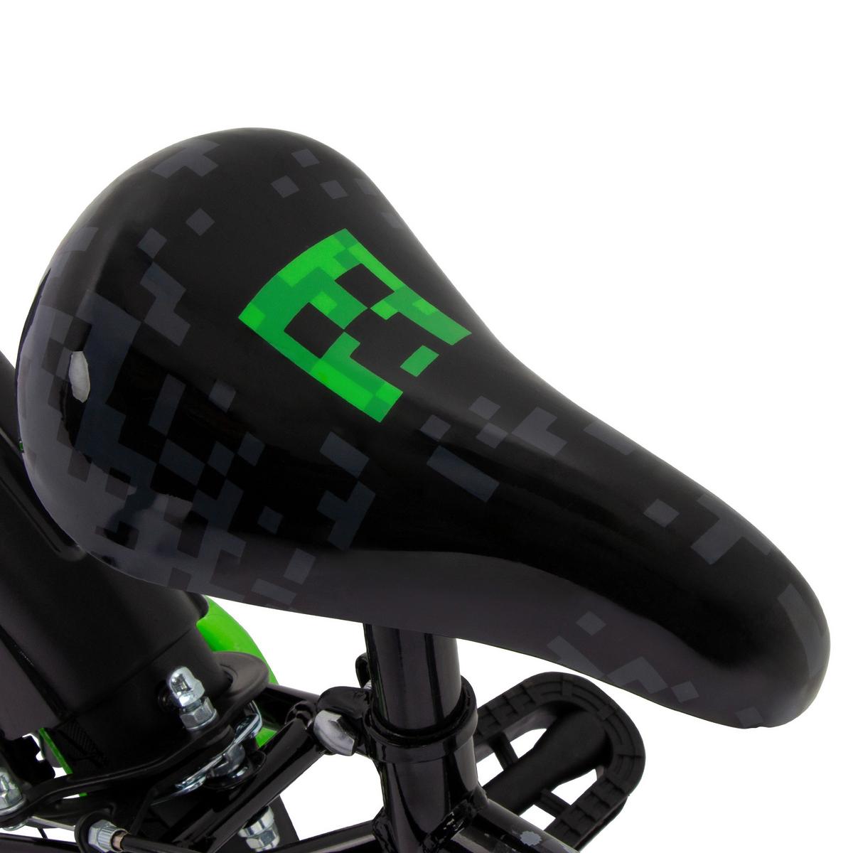 Kinderfahrrad Schwarz, 16 Zoll - Schwarz, Basics, Metall (54/84/106cm)