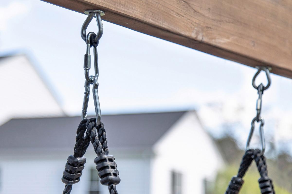 Schaukel 422300 - Blau/Grau, KONVENTIONELL, Kunststoff (47,6/95,9/33,7cm) - Ambia Garden