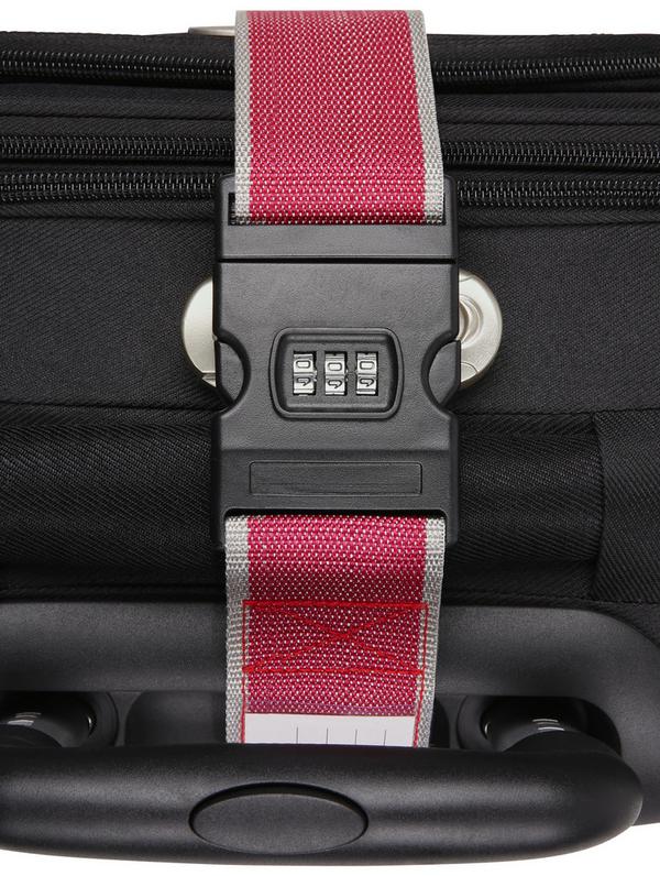 Koffergurt mit Zahlenschloss und Clip-Verschluss