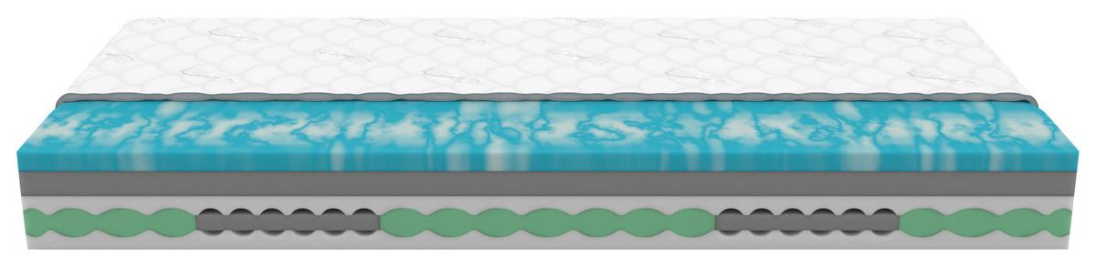 Kaltschaummatratze Valli 80x200 cm H2 - Weiß, Textil (80/200cm) - Primatex Deluxe