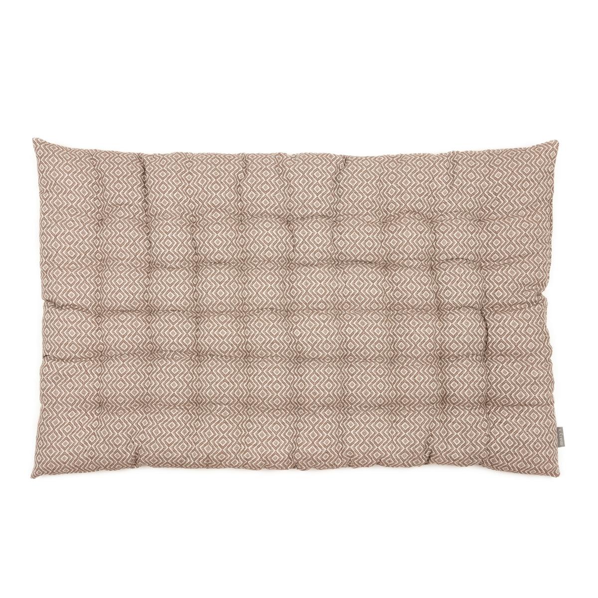 HRUBÝ SEDÁK DOBBY - bahenná hnedá, textil (60/100/7cm) - Mömax