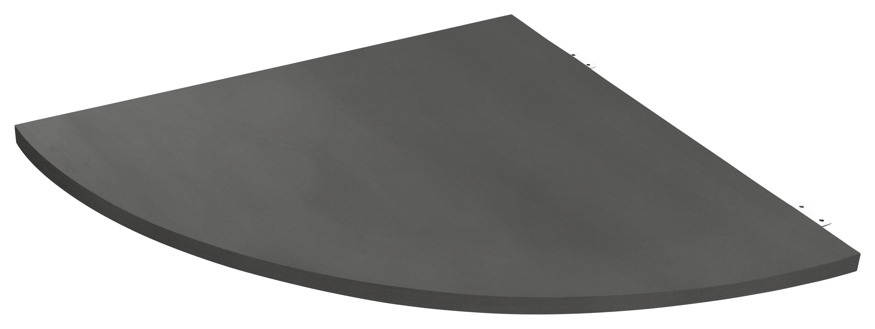 Eckverbindungsplatte B 65cm Serie 1400, Anthrazit - Anthrazit, Basics, Holzwerkstoff (65/2,2/65cm) - MID.YOU