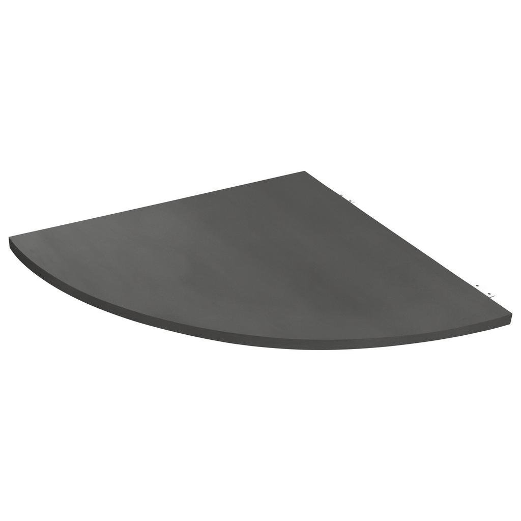 Eckverbindungsplatte B 65cm Serie 1400, Anthrazit